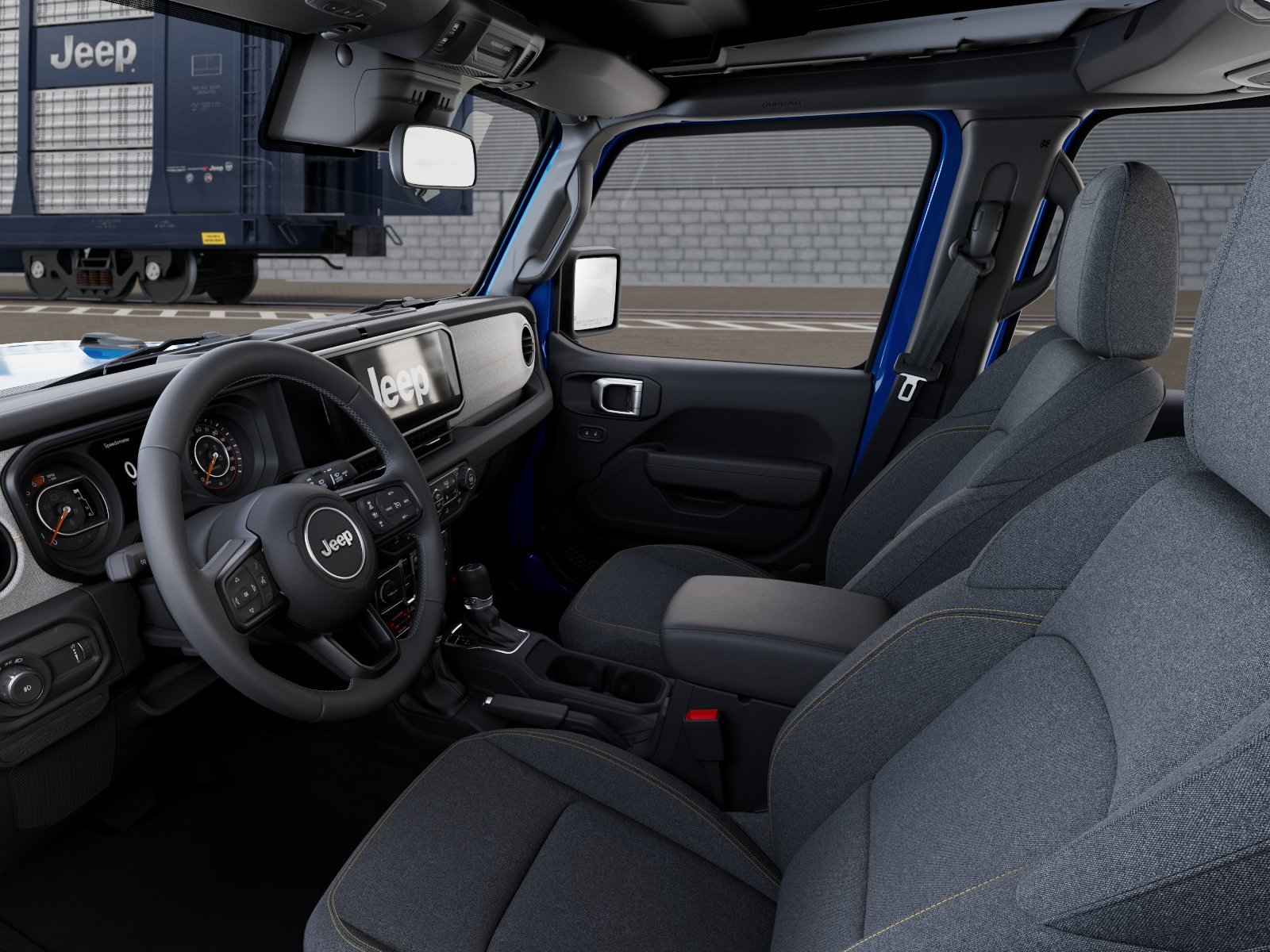 New 2027 Hydro Blue Pearl-Coat Paint Jeep Willys image 22