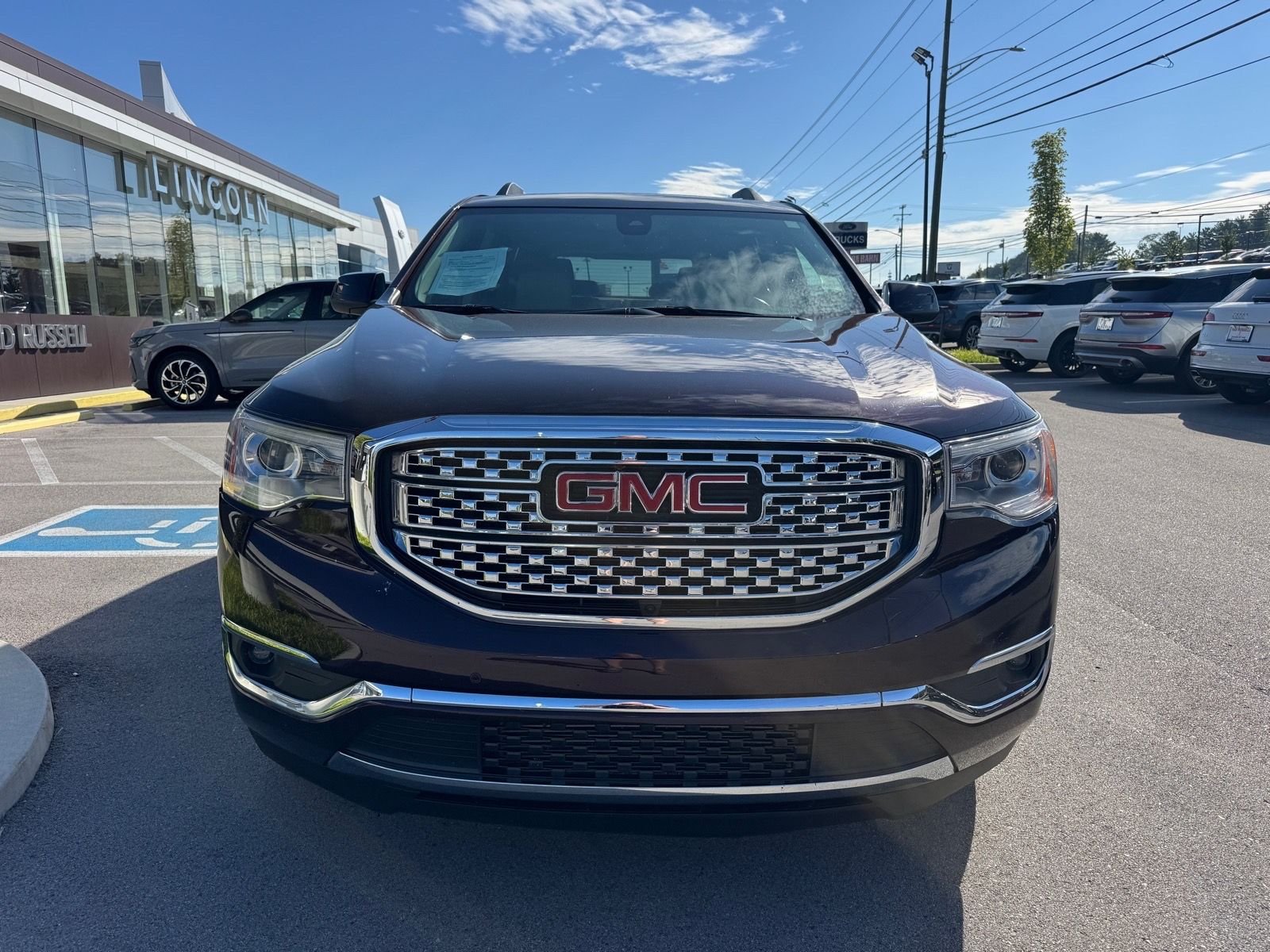 Used 2018 Black Cherry Metallic GMC Denali image 7