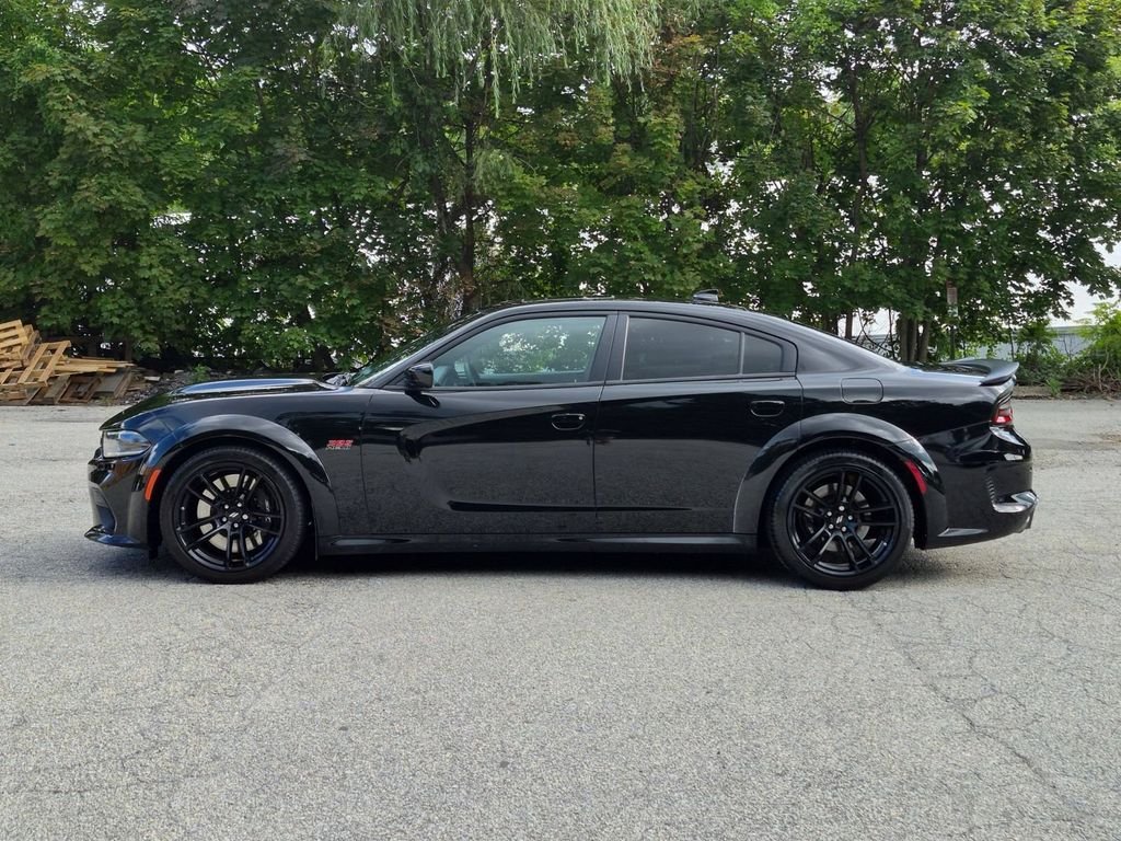 Used 2023 Black Dodge R/T Scat Pack Widebody image 8