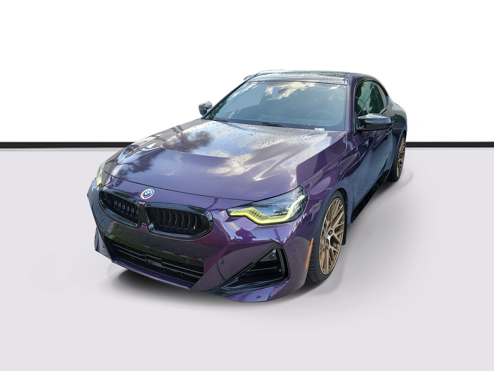 Used 2023 Thundernight Metallic BMW M240i xDrive image 2