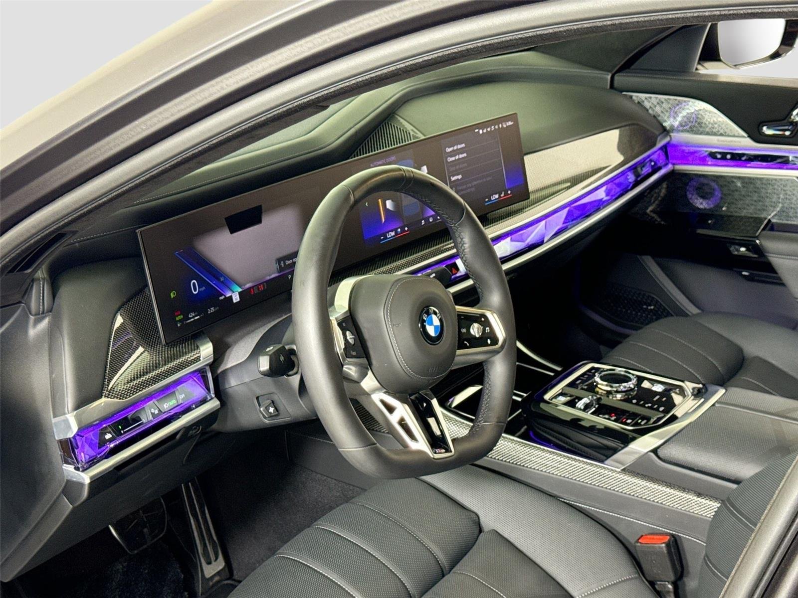 Used 2025 Frozen Deep Grey BMW 760i xDrive | Rear TV | Frozen Paint | B&W Sound System image 15