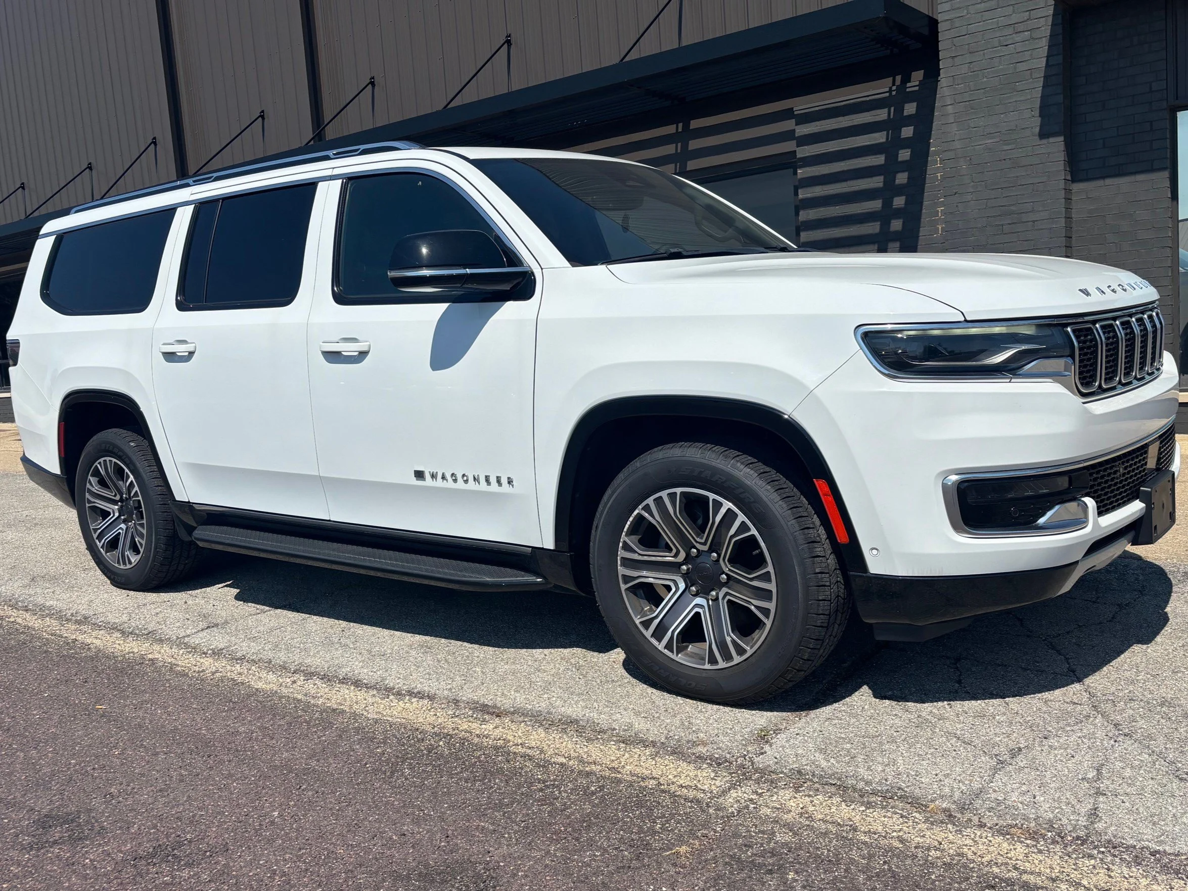 Used 2024 Bright White Clearcoat Jeep Series II image 3
