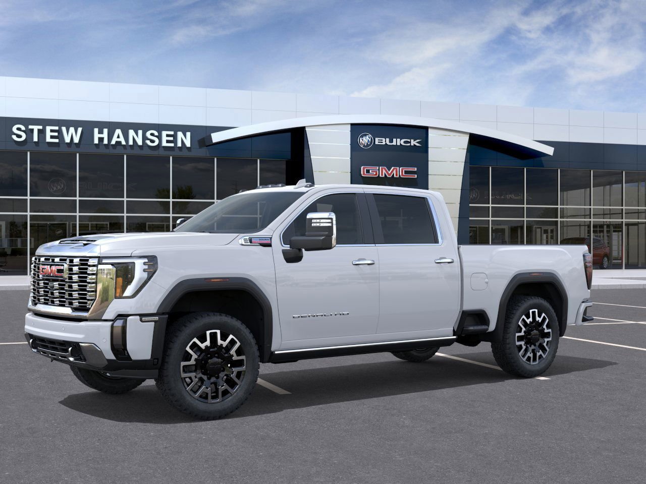 New 2026 Glacier White Tricoat GMC Denali image 2