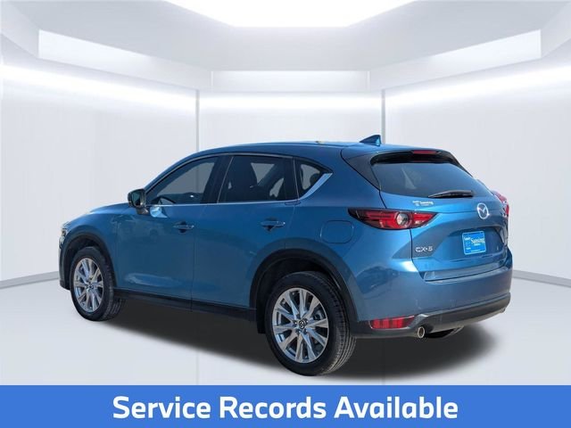 Used 2021 Blue Mazda Grand Touring image 4