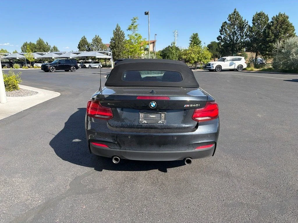 Used 2020 Black Sapphire Metallic BMW M240i image 4
