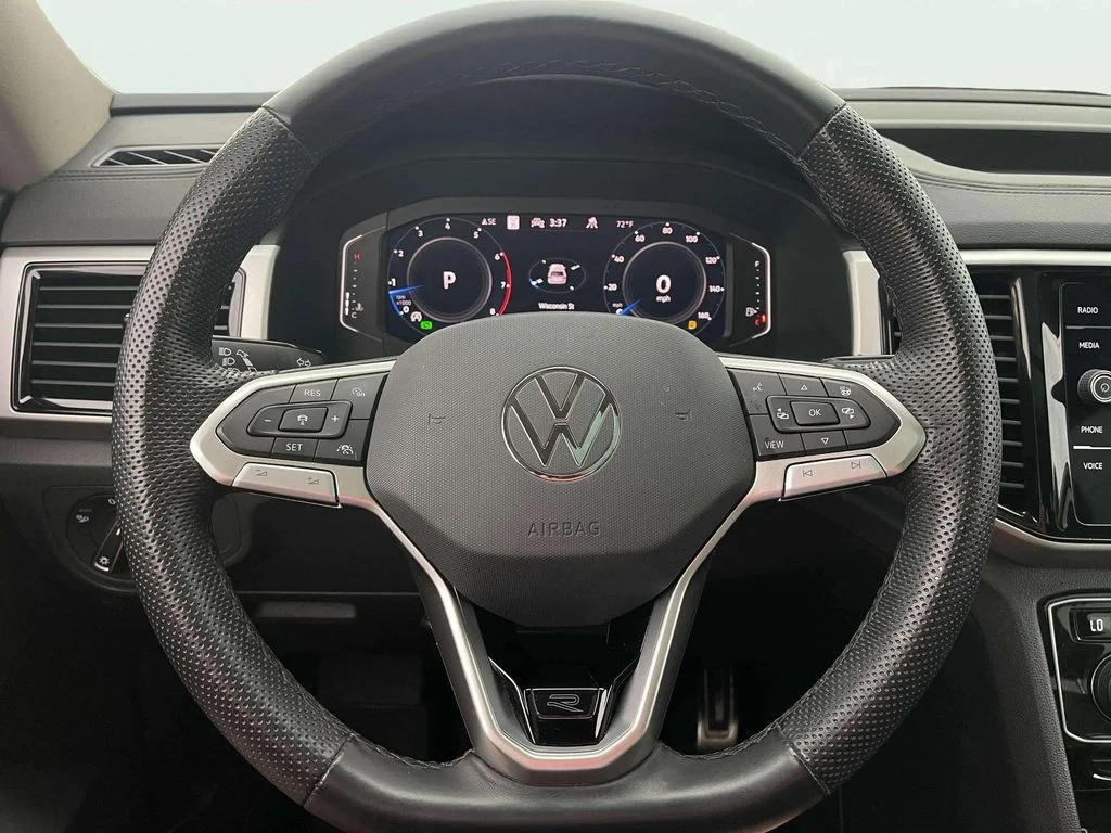Used 2023 Pure White Volkswagen 3.6L V6 SEL Premium R-Line image 21