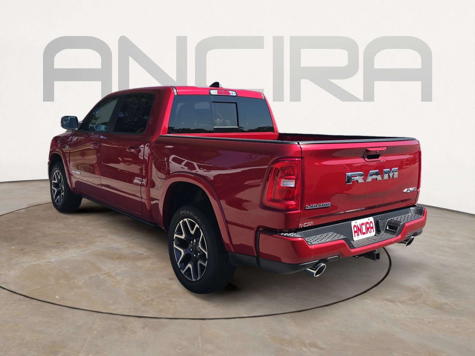 New 2026 Molten Red Pearlcoat RAM Laramie image 8