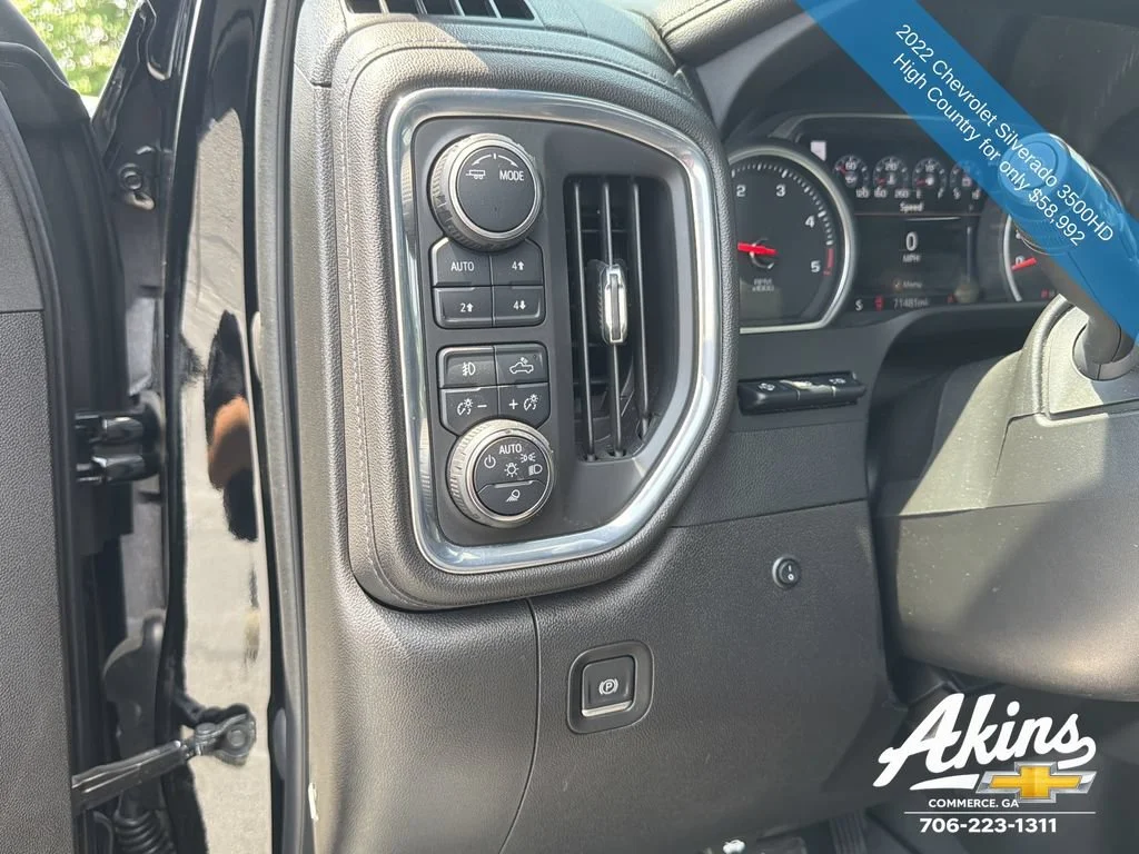 Used 2022 Black Chevrolet High Country DRW image 16