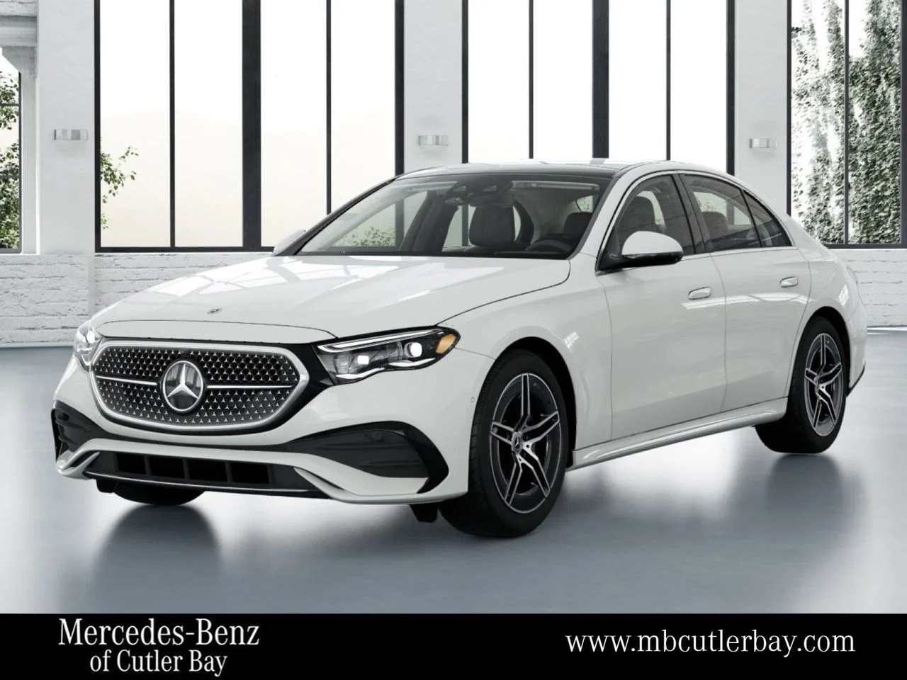 New 2026 Polar White Mercedes-Benz E 350 image 1