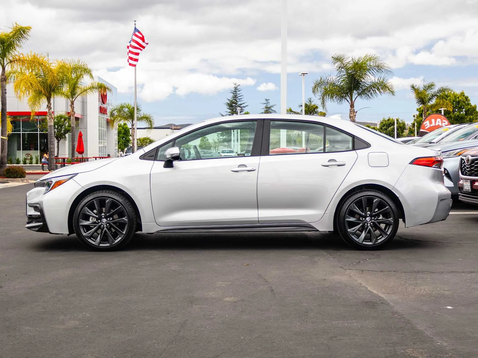 Certified Used 2026 Classic Silver Metallic Toyota SE image 4