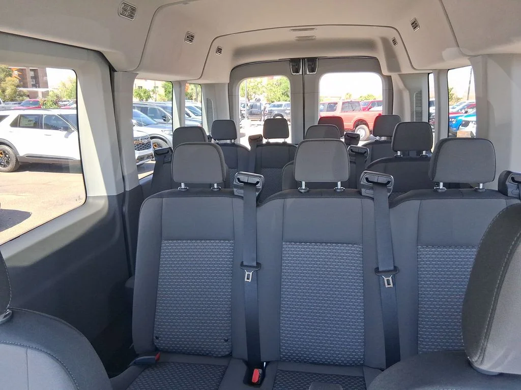 New 2026 Ingot Silver Metallic Ford Passenger Van XL image 22