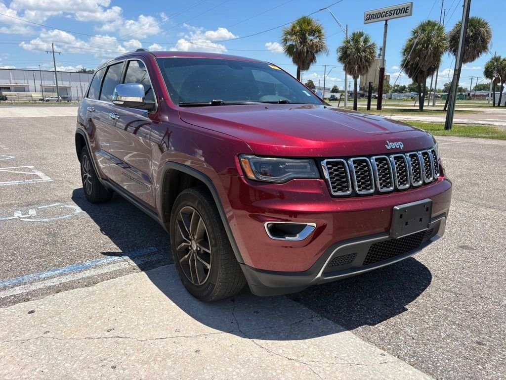 Used 2017 Red Jeep Limited image 1