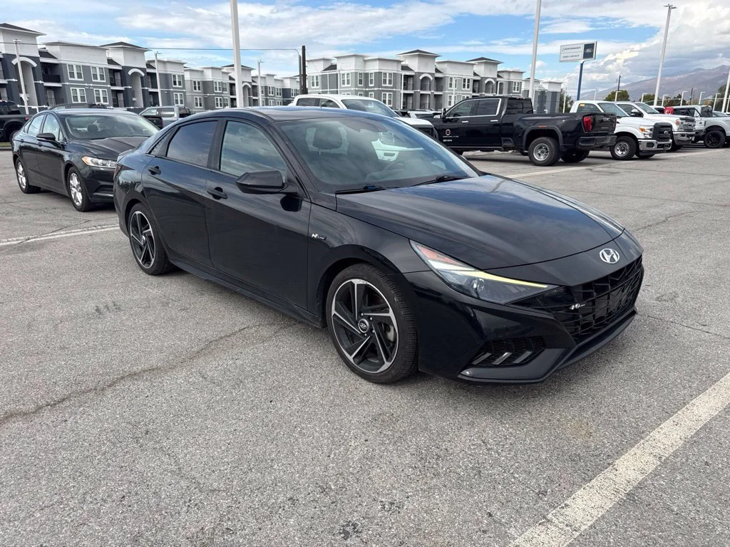 Used 2021 Phantom Black Hyundai N Line image 3