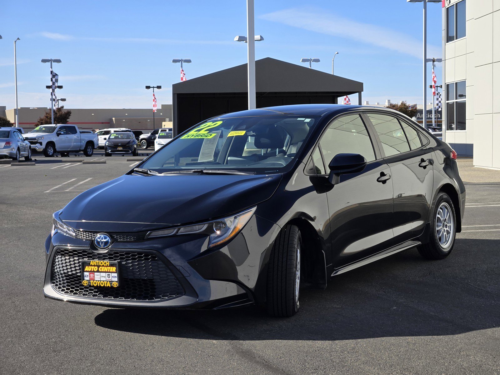 Used 2022 Black Toyota Hybrid LE image 8