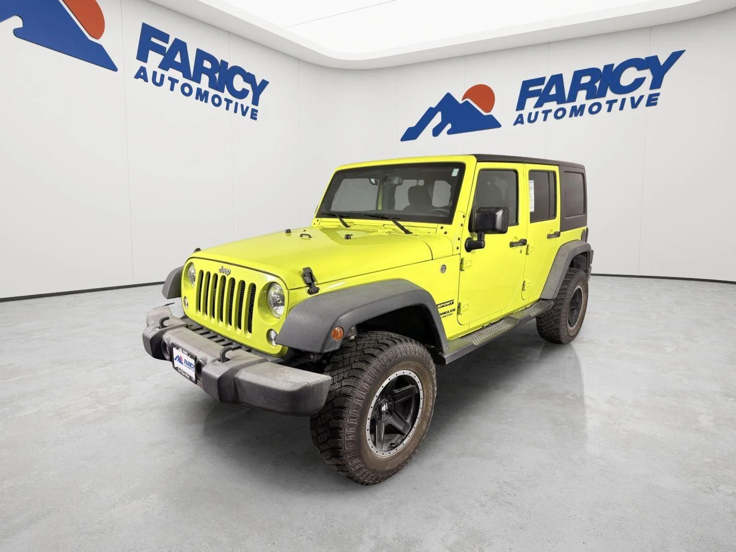 Used 2016 Hypergreen Clearcoat Jeep Sport image 1