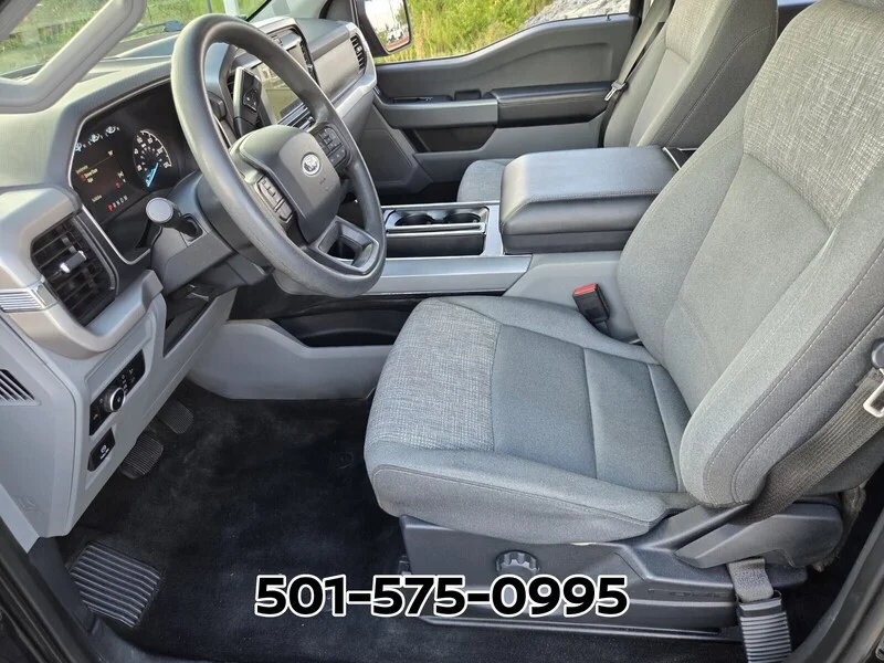 Used 2022 Agate Black Metallic FORD XLT 4WD SUPERCREW 5.5