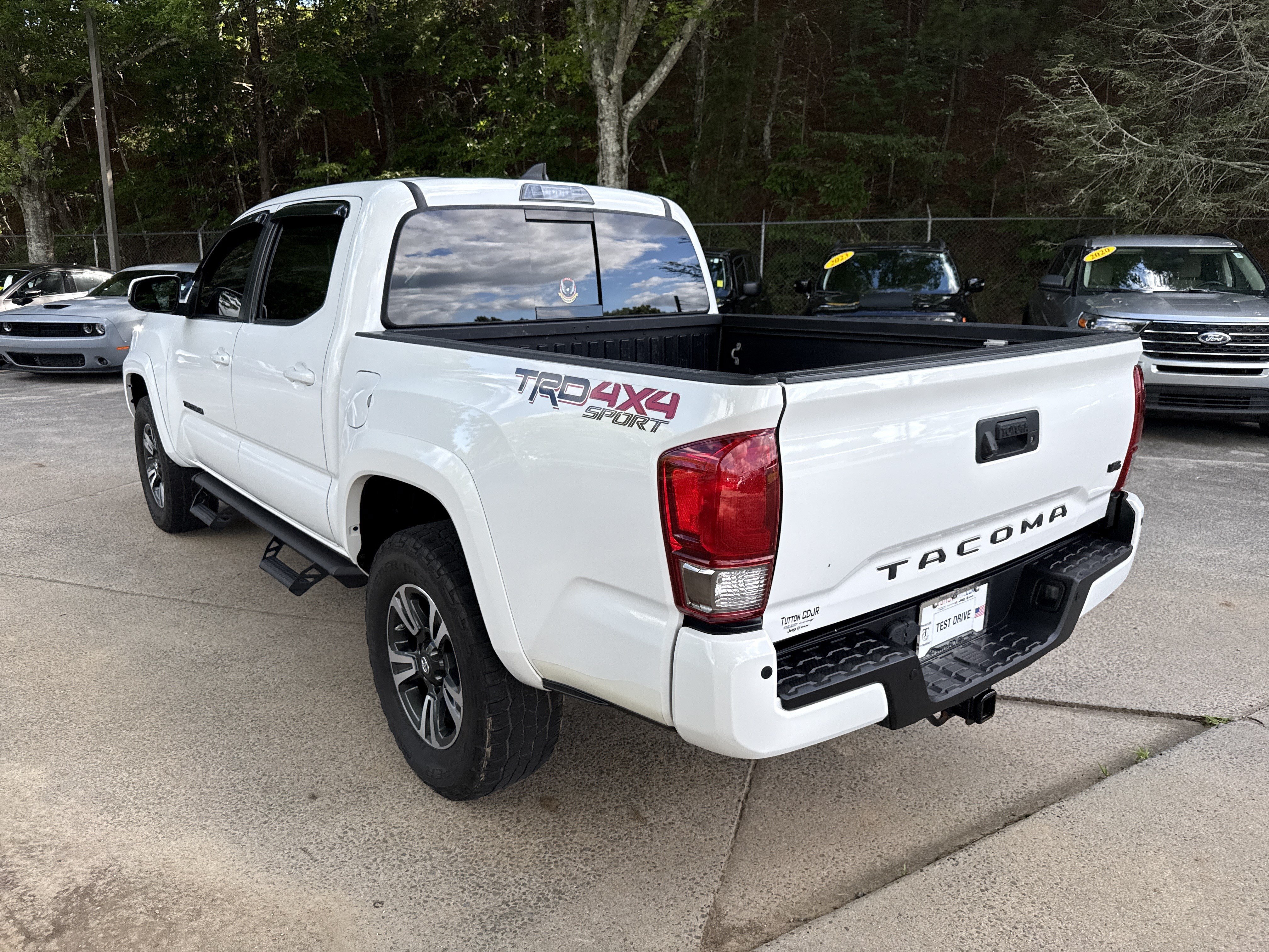 Used 2017 Super White Toyota TRD Sport image 5