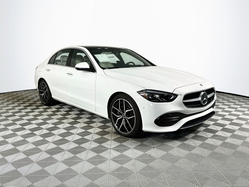 New 2026 Polar White Mercedes-Benz C 300 image 1