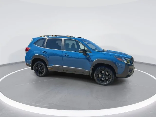 Used 2023 Blue Subaru Wilderness image 2