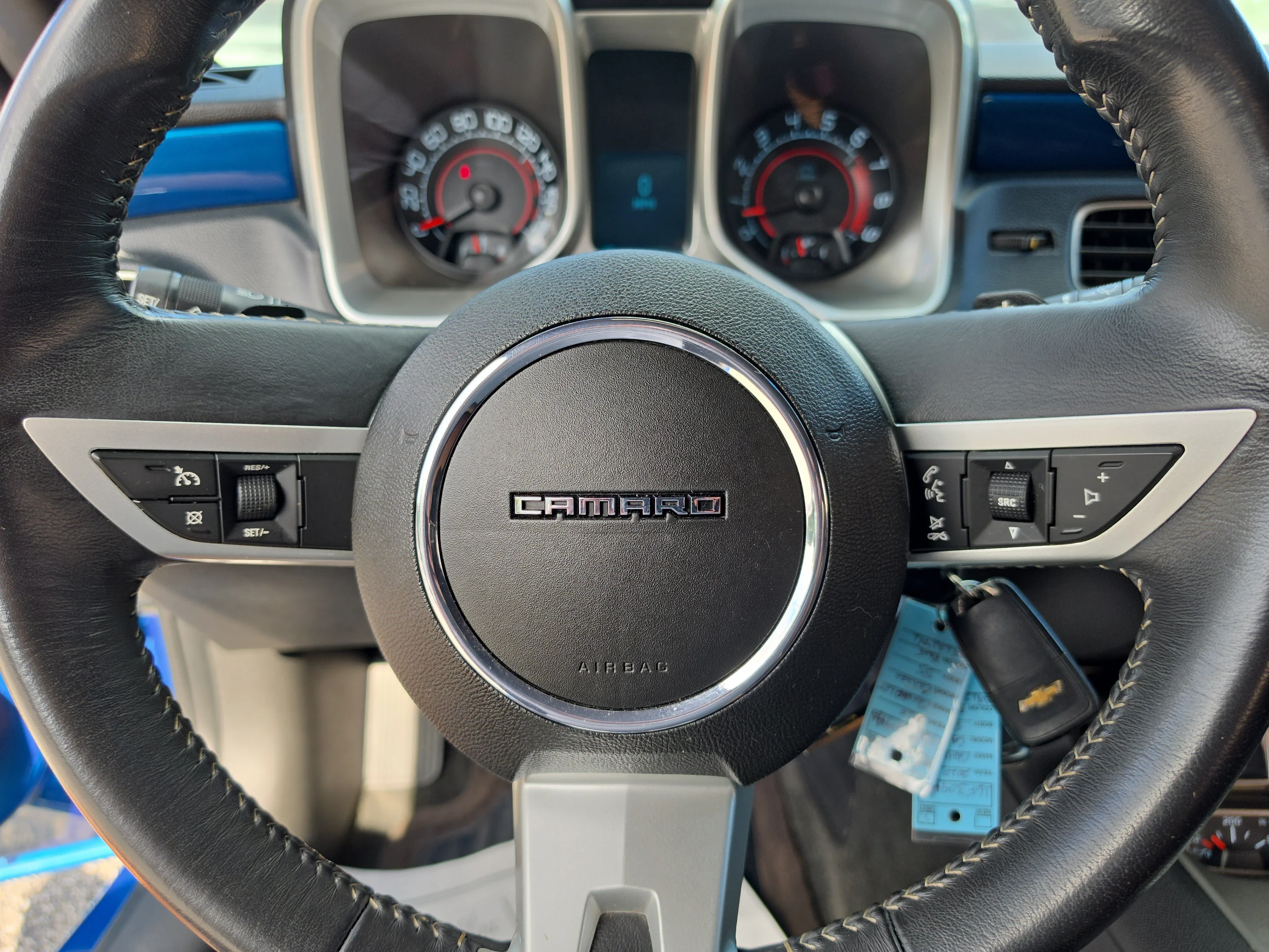 Used 2010 Aqua Blue Metallic Chevrolet 2SS image 33