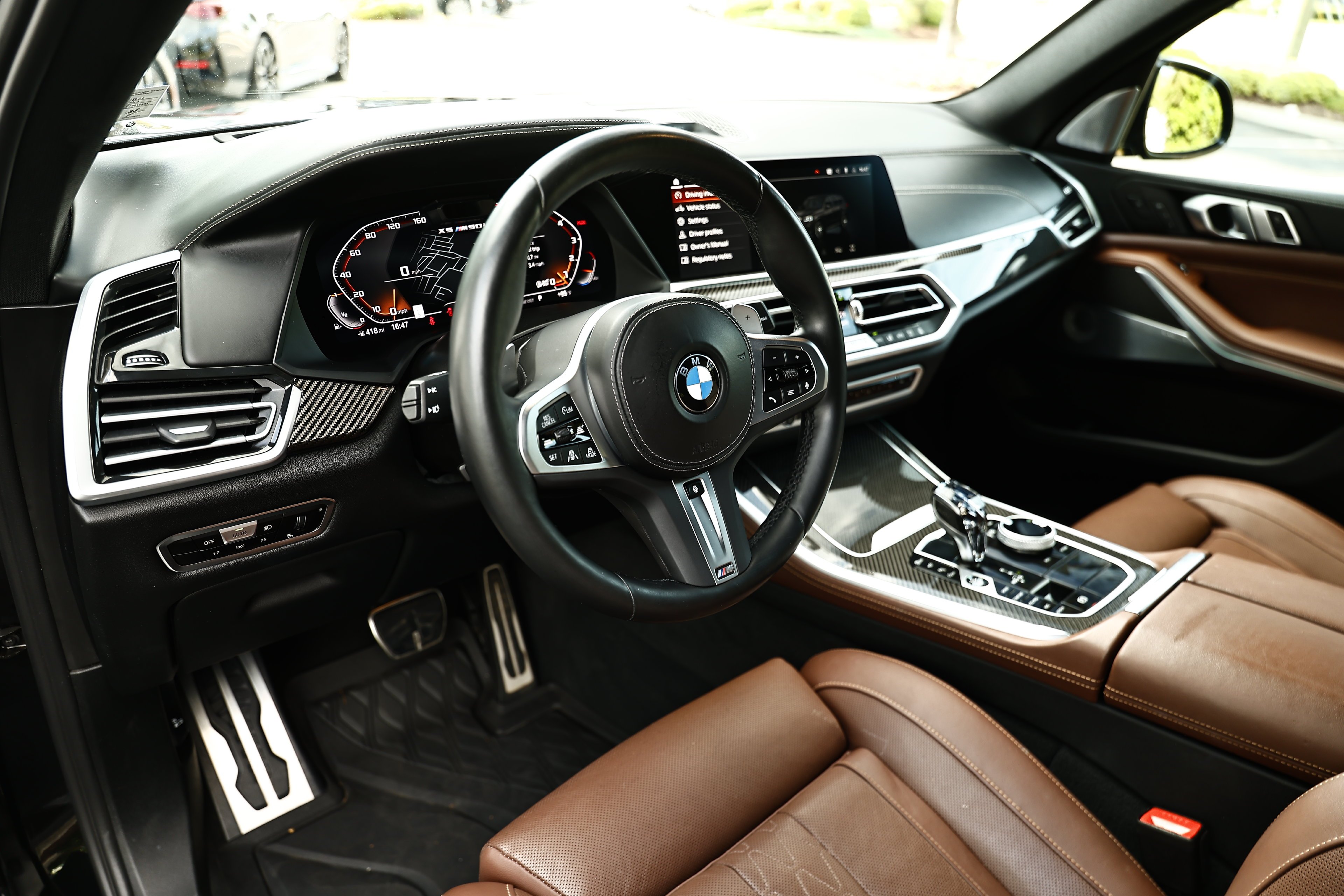 Used 2023 Black Sapphire Metallic BMW M50i image 22