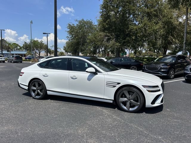 New 2026 White Genesis 3.5T Sport Prestige image 2