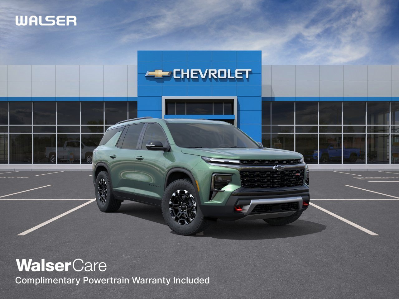 New 2027 Trillium Green Metallic Chevrolet Z71 image 1