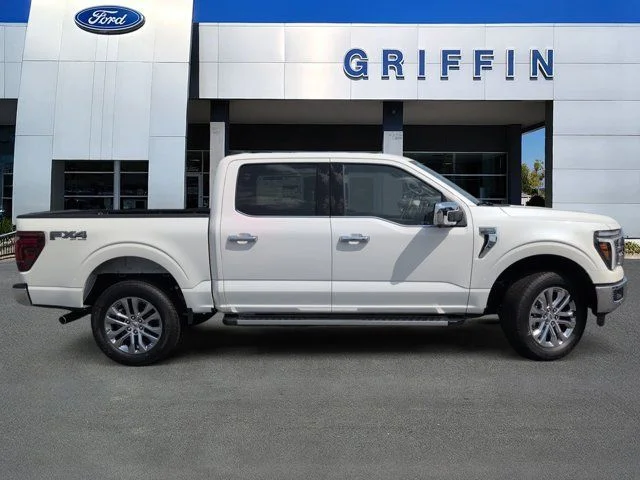 New 2026 Star White Metallic Tri-Coat Ford Lariat® image 3