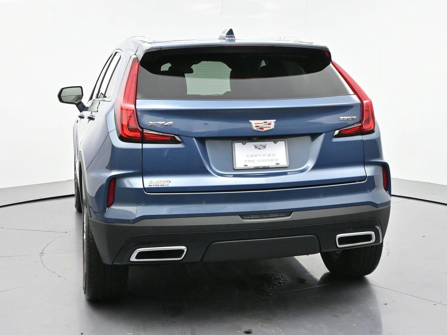 Used 2024 Deep Sea Metallic Cadillac Premium Luxury image 6