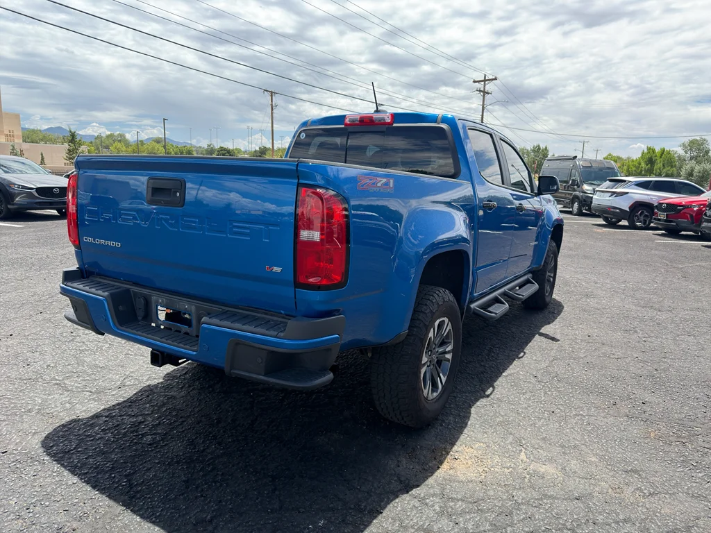 Used 2022 Bright Blue Metallic Chevrolet 4WD Z71 image 6