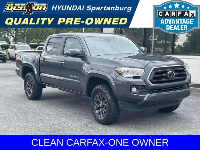 Used 2020 Magnetic Gray Metallic Toyota SR5 image 1