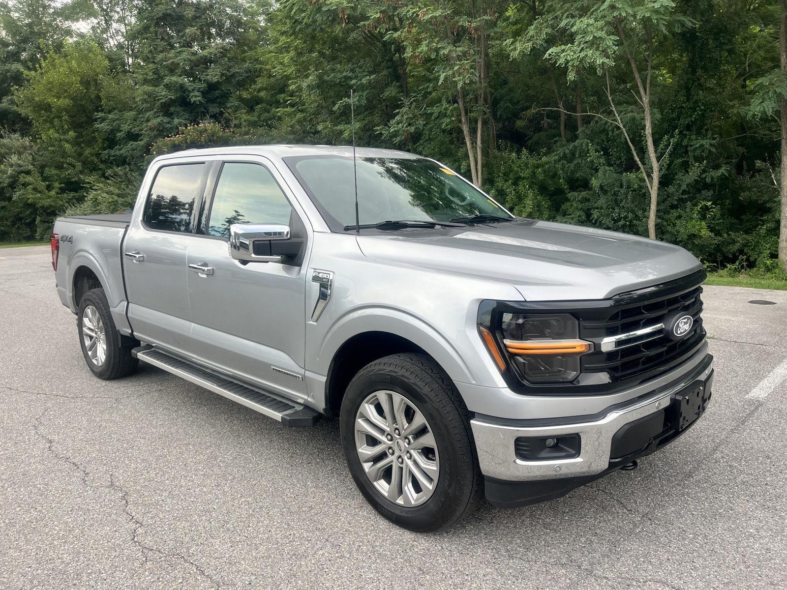 Used 2024 Iconic Silver Ford XLT image 1