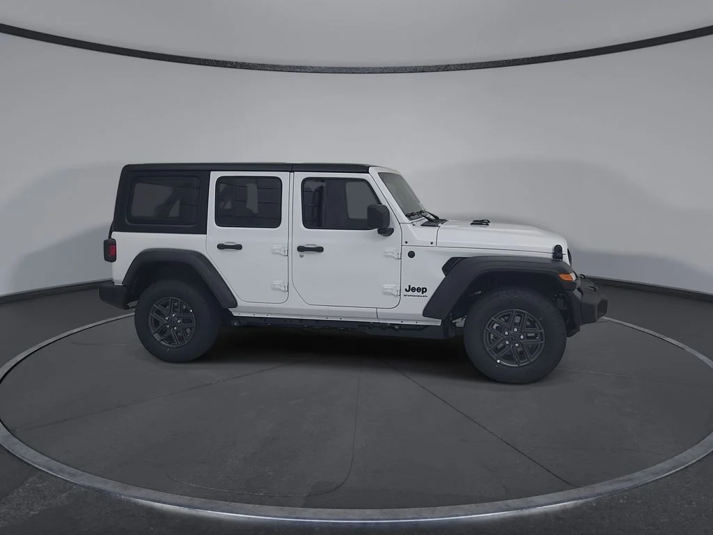 New 2026 Bright White Clear-Coat Exterior Paint Jeep Sport image 3