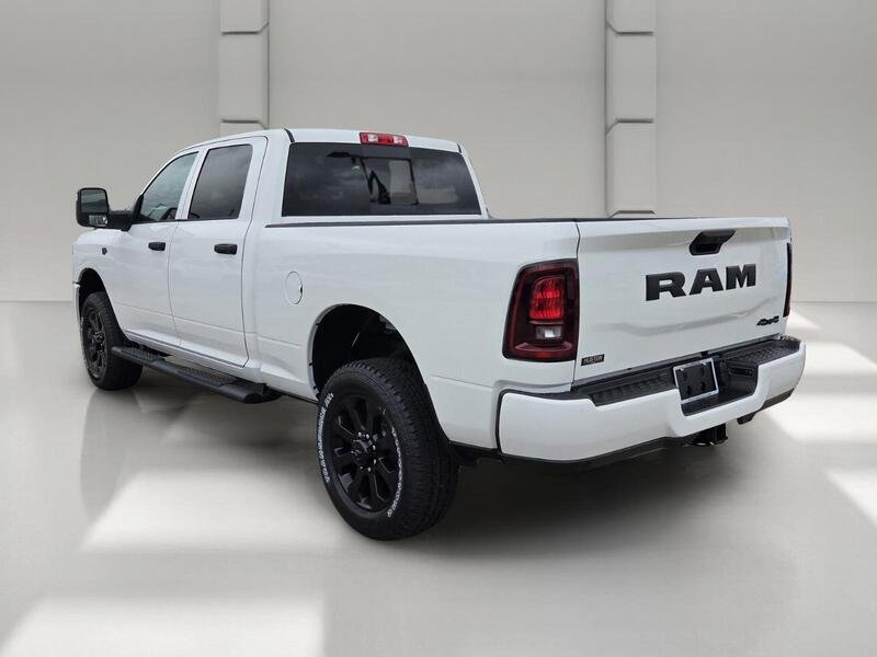New 2027 Bright White Clear-Coat Paint RAM BLACK EXPRESS 4X4 CREW CAB 6