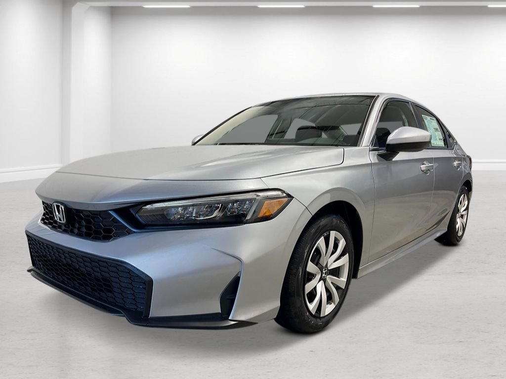New 2026 Solar Silver Metallic Honda LX image 1