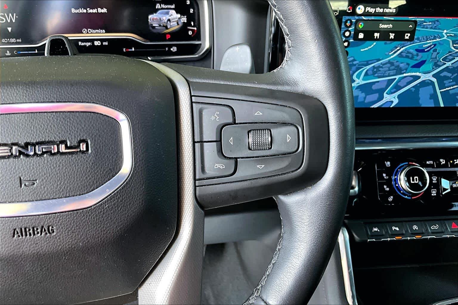 Used 2025 Thunderstorm Gray GMC Denali image 25
