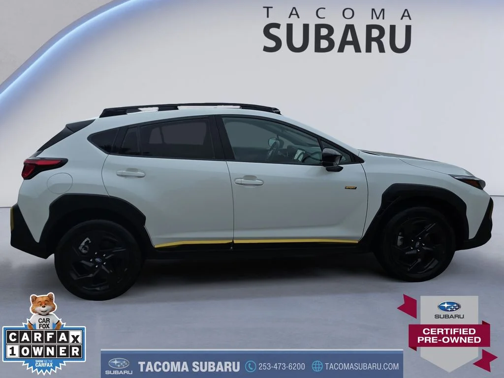 Certified Used 2025 White Subaru Sport image 6