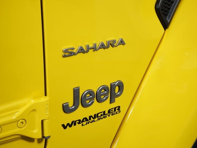 Certified Used 2019 Yellow Jeep Unlimited Sahara image 7