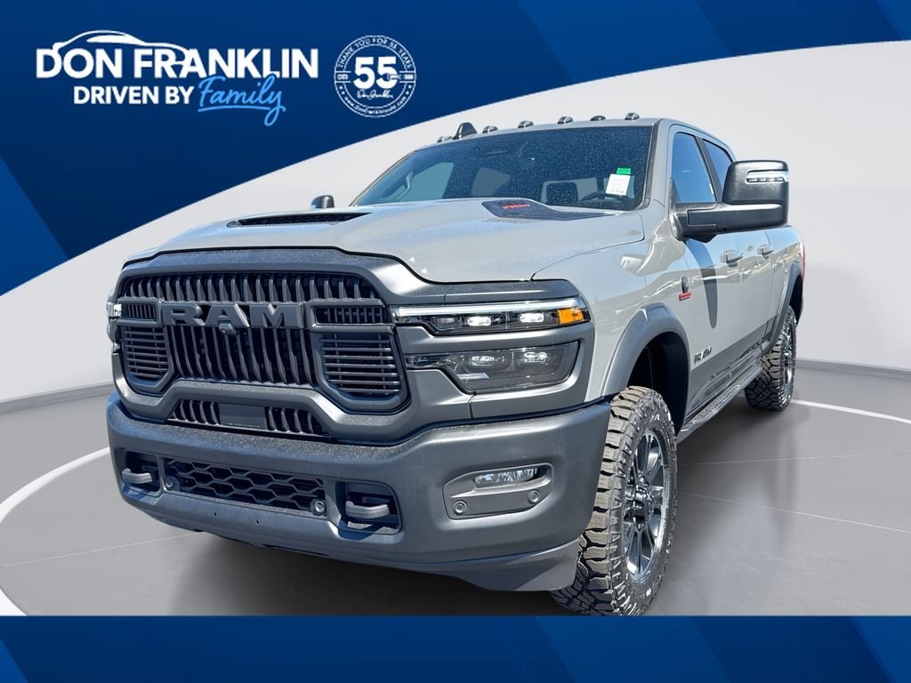 New 2026 Ceramic Gray Clear-Coat Exterior Paint RAM Rebel image 1