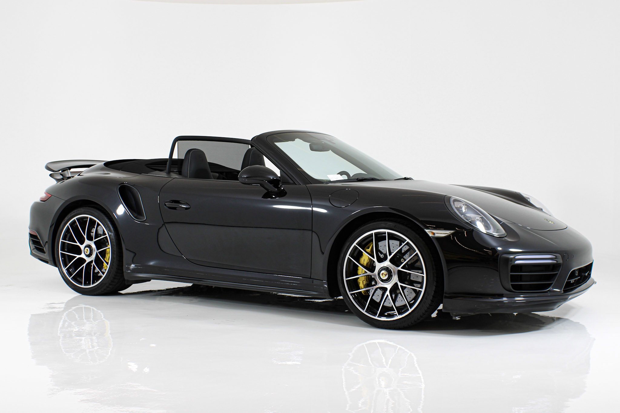 Used 2019 Black Porsche Turbo S Cabriolet image 15