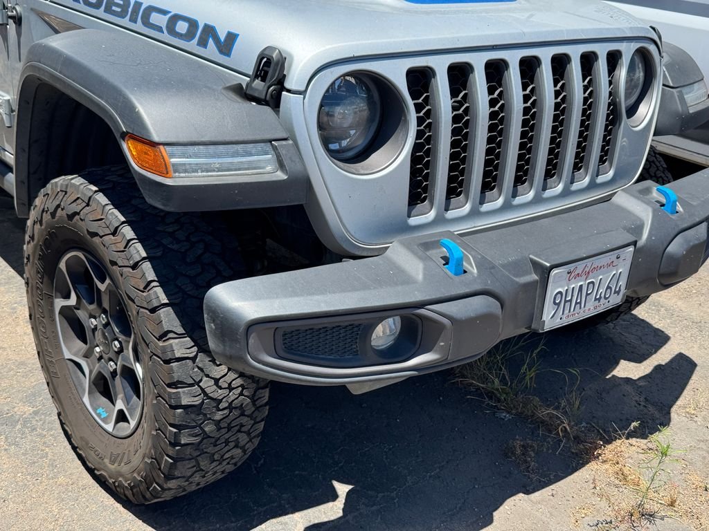 Used 2023 Silver Jeep Rubicon 4xe image 2