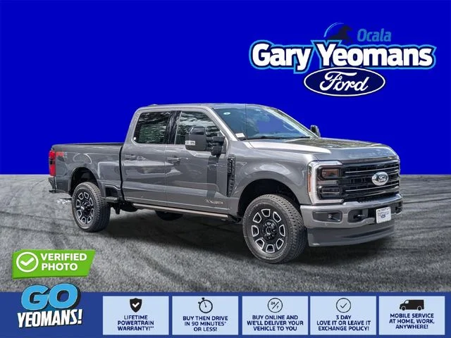 New 2026 Gray Ford Platinum image 1