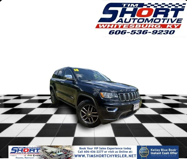 Used 2018 Black Jeep Limited image 1