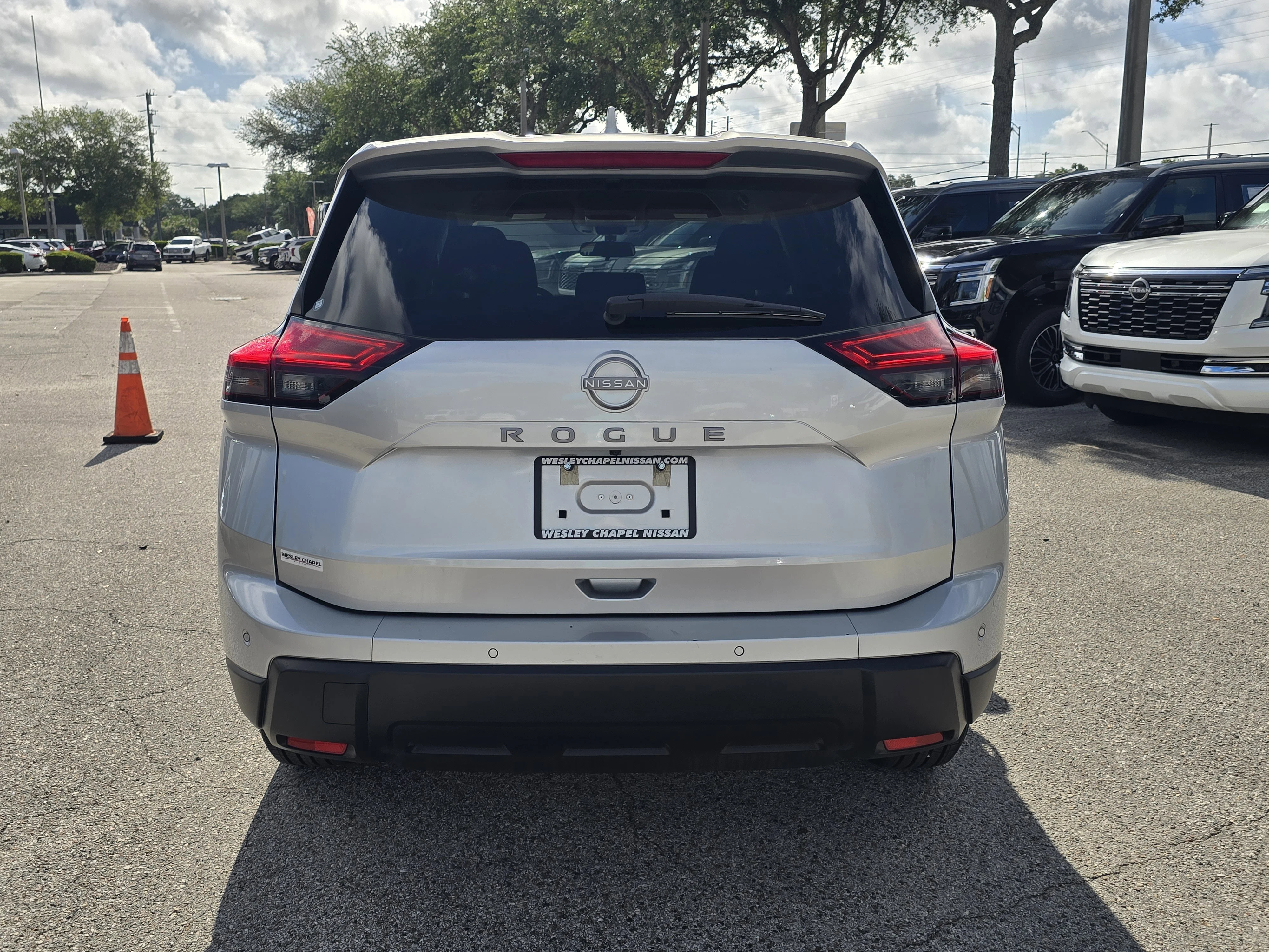 Certified Used 2025 Brilliant Silver Metallic Nissan SV image 7