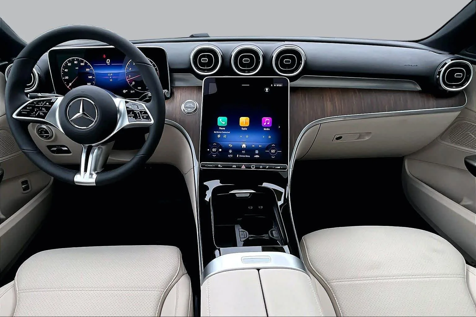 New 2026 Cirrus Silver Metallic Mercedes-Benz C 300 image 8