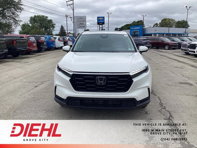 Used 2024 White Honda EX AWD image 2