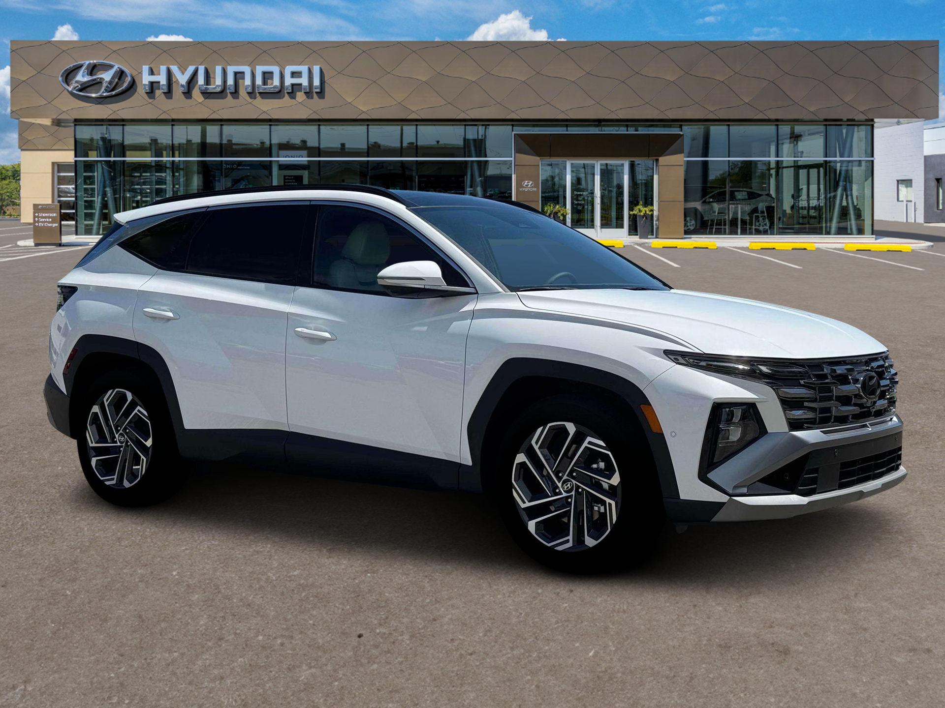 New 2026 Serenity White Pearl Hyundai Limited AWD image 10