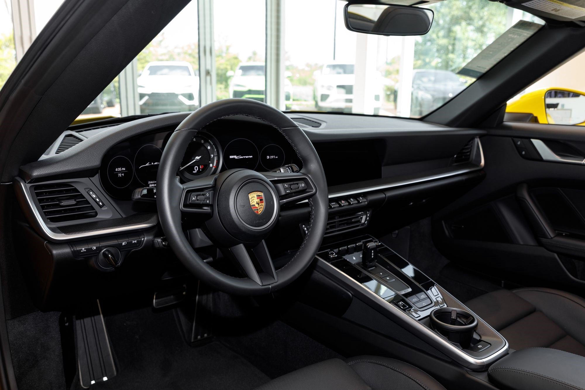 Used 2022 Racing Yellow Porsche Carrera image 21