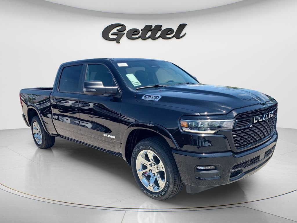 New 2026 Diamond Black Crystal Pearl-Coat Exterior Paint RAM Big Horn/Lone Star image 3