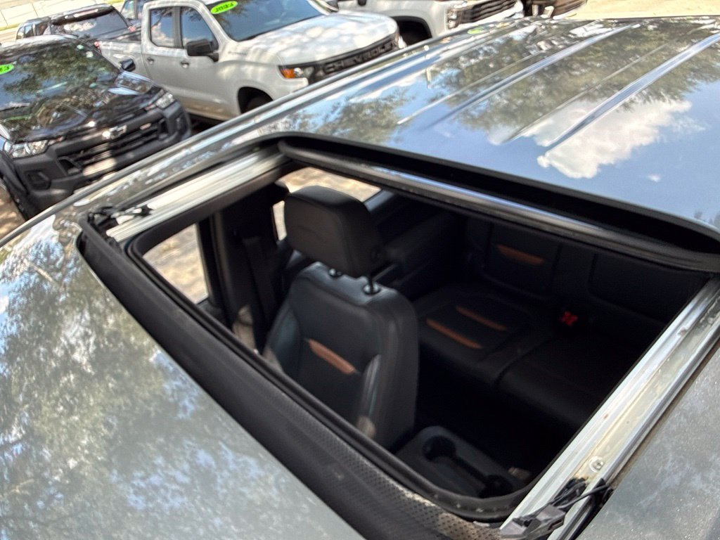 Used 2021 SATIN STEEL METALLIC GMC AT4 image 14